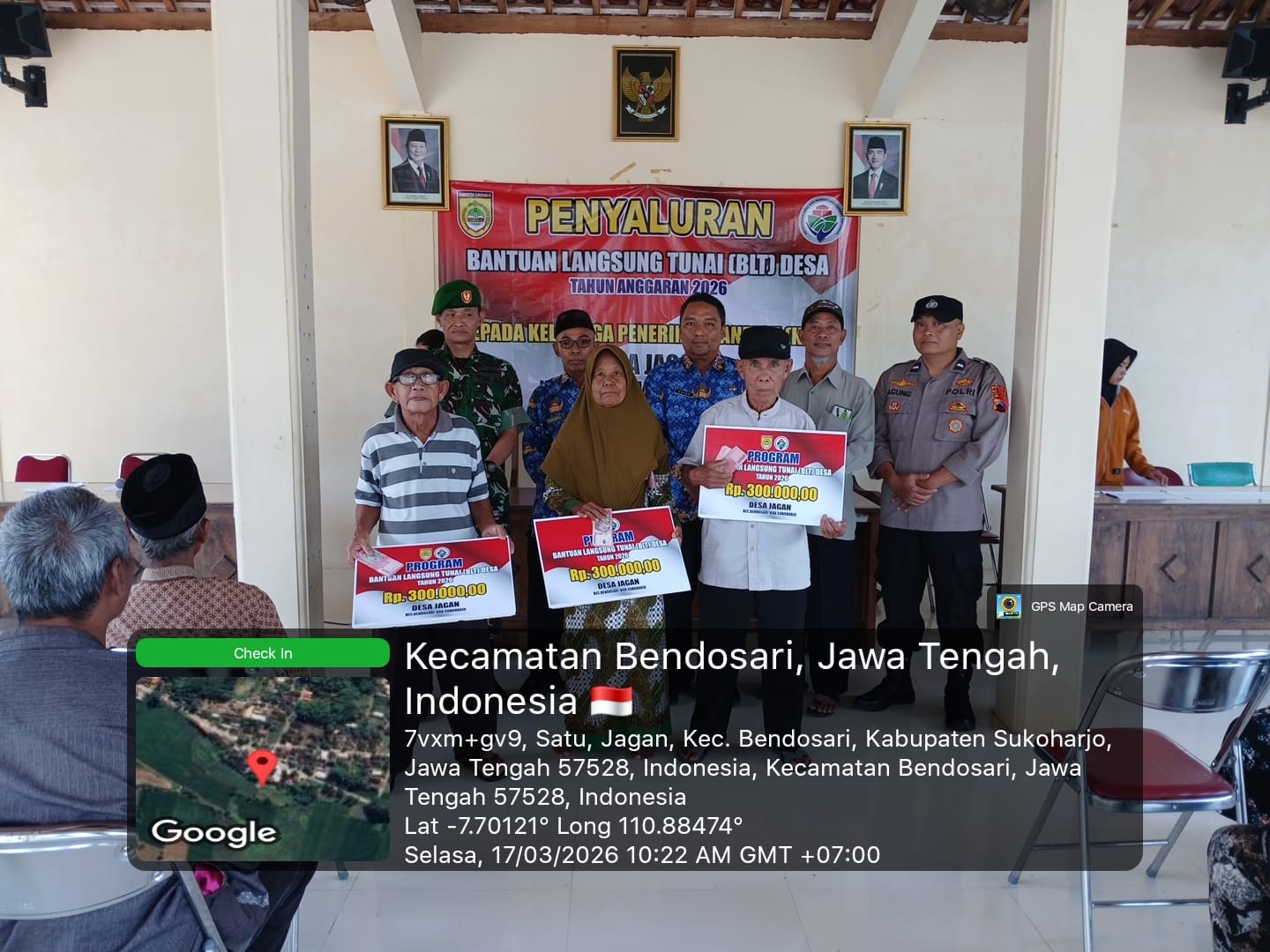 PENYALURAN BANTUAN LANGSUNG TUNAI DESA BULAN MARET 2026
