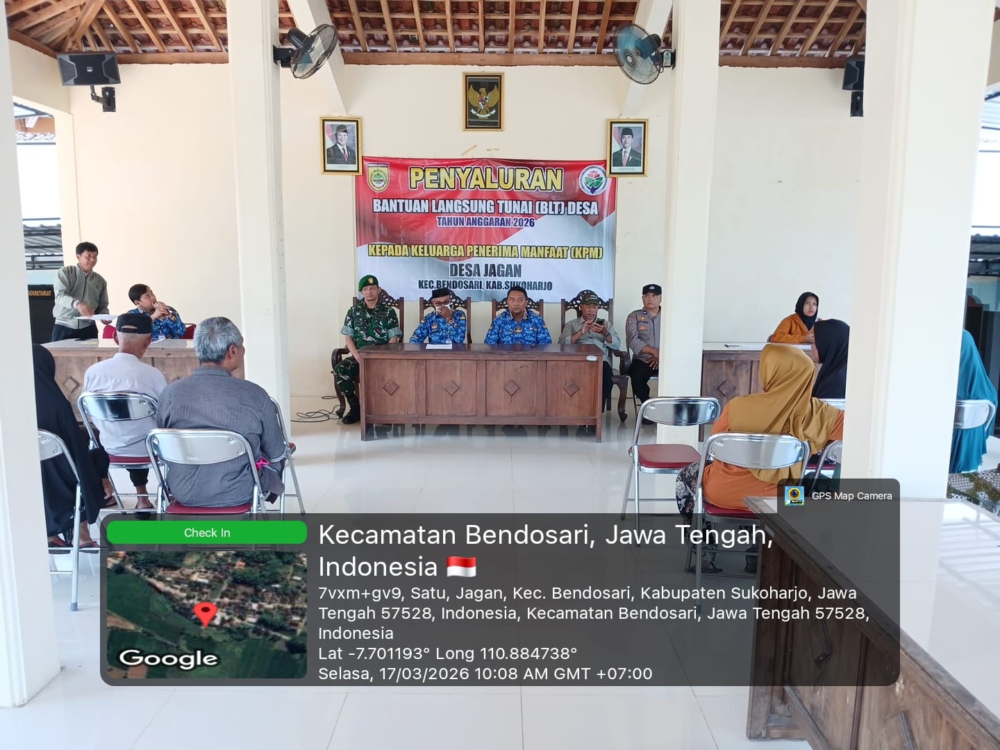 PEMBAGIAN BANTUAN LANGSUNG TUNAI DESA BULAN JUNI